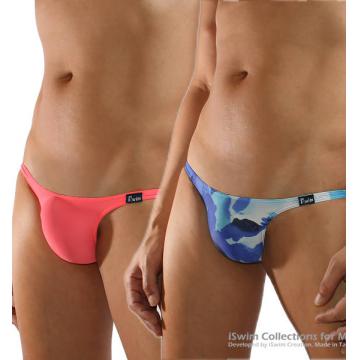 Smooth mini pouch swim bikini (smile half back) - 2 (thumb)