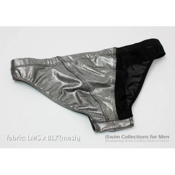 3/4 back swim briefs with mesh matched color - 9 (thumb)