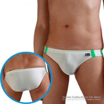Sport swim briefs with doule lines on sides (full back) - 0 (thumb)