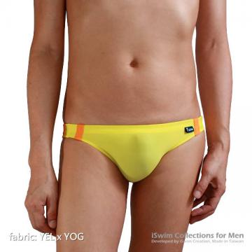 Sport swim briefs with doule lines on sides (full back) - 2 (thumb)