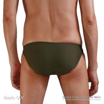 sport full back macthed color swimming briefs - 6 (thumb)