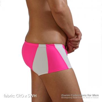multi pieces designed swim boxers in mtached color type a - 4 (thumb)