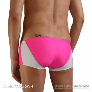 multi pieces designed swim boxers in mtached color type a - 7 (thumb)