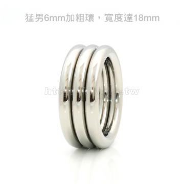 加厚三環型屌環《猛男加寬版18mm》35mm - 1 (thumb)