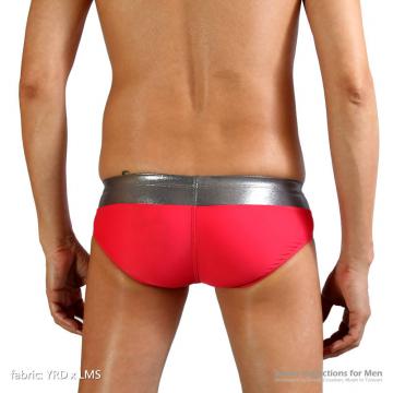 smooth pouch swim trunks in matched colors - 7 (thumb)