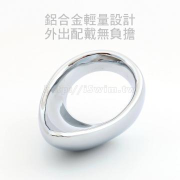 水滴型會陰按摩屌環《鋁合金輕量》40mm - 1 (thumb)