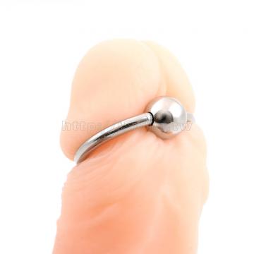 安全可拆式龜頭環12mm鋼珠版 - 3 (thumb)