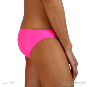 smooth pouch single-side tight strap full back swimming briefs - 5 (thumb)