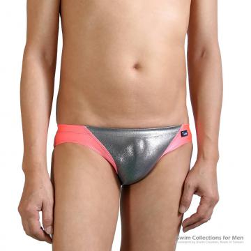 seamless sports swimming briefs in matched colors - 0 (thumb)