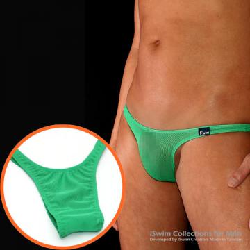 ultra low rise smooth pouch brazilian half back bikini in msesh - 0 (thumb)
