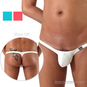 TOP 1 - Show off sexy bulge thong swimwear (Y-back) ()