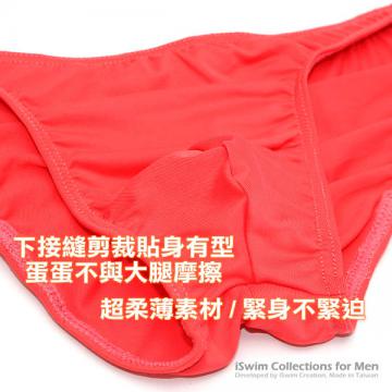 basic smooth pouch bikini with seam line on back - 4 (thumb)