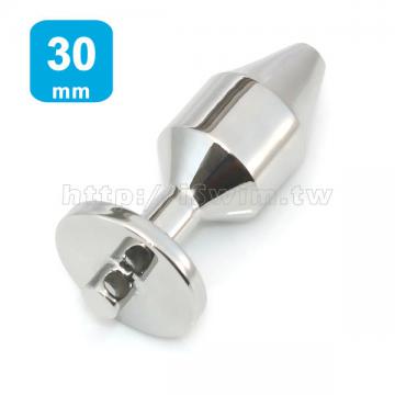 anal plug (cannonball shape) 30mm - 0 (thumb)