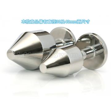 anal plug (cannonball shape) 30mm - 2 (thumb)
