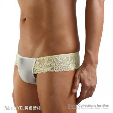 seamless unisex thong bikini matched with lace - 6 (thumb)