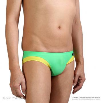 swim briefs in matched color on legs - 3 (thumb)