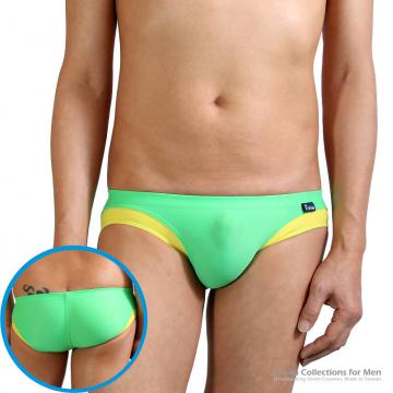 swim briefs in matched color on legs - 0 (thumb)