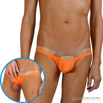 TOP 14 - NUDIST U bulge with balls out bikini underwear ()