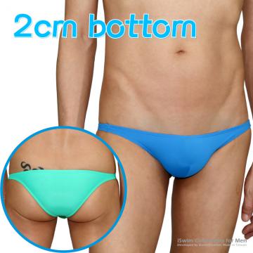 Super narrow bottom skinny swim brazilian (half back)