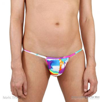 ultra low rise fitted pouch string bikini - 1 (thumb)