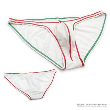 narrow pouch full back in XSA-WHT x Christmas colors - 0 (thumb)