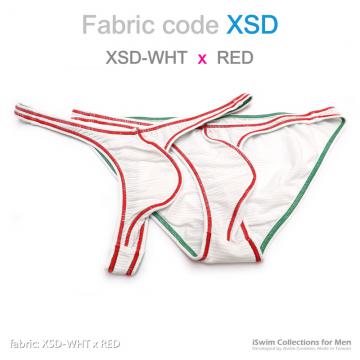 narrow pouch thong in XSA-WHT x Christmas colors - 8 (thumb)