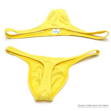 unisex seamless thong in x-static fabric - 6 (thumb)