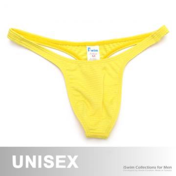 unisex seamless thong in x-static fabric - 3 (thumb)