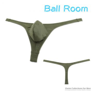 Bounce bulge thong (Y-back) - 0 (thumb)