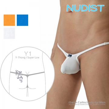 TOP 8 - Mini NUDIST bulge string thong (Y-back) ()