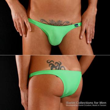 ultra low rise smooth pouch brazilian half back bikini - 4 (thumb)