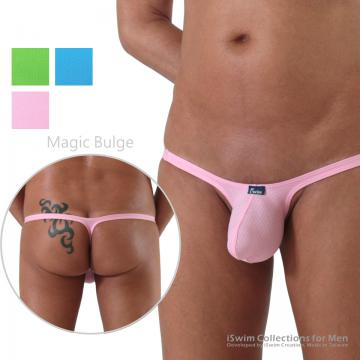 TOP 18 - Magic bulge thong underwear (V-back) ()